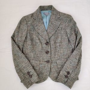 Ann Taylor virgin wool blend blazer